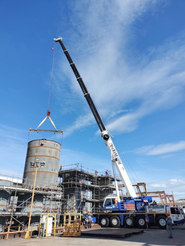 บริการของพี่สัญญา 5 เช่ารถเครนมาบตาพุด พร้อมคนขับ